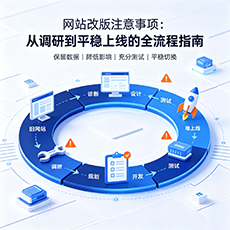 海北建站-网站改版注意事项：从调研到平稳上线的全流程指南