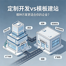 海北建站-定制开发vs模板建站：哪种方案更适合你的企业？