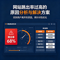 祁连建站-网站跳出率过高的原因分析与解决方案