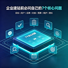 门源建站-企业建站前必问的7个核心问题 - 网站建设规划指南