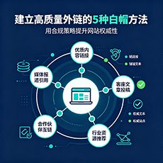 海北建站-建立高质量外链的5种白帽方法